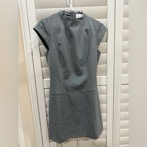 Reformation Gray Mini Dress NWT